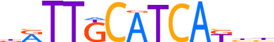 ATF4.H12CORE.0.P.B reverse-complement motif logo (ATF4 gene, ATF4_HUMAN protein)