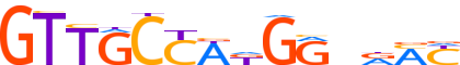 RFX3.H12CORE.0.PSM.A motif logo (RFX3 gene, RFX3_HUMAN protein)