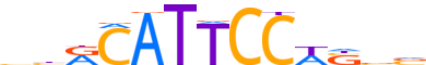 TEAD3.H12CORE.0.PS.A motif logo (TEAD3 gene, TEAD3_HUMAN protein)