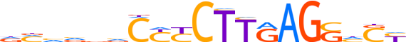 ZN577.H12CORE.0.P.B motif logo (ZNF577 gene, ZN577_HUMAN protein)