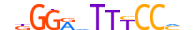 TF65.H12CORE.0.P.B motif logo (RELA gene, TF65_HUMAN protein)