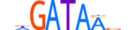 GATA3.H12INVITRO.0.PS.A motif logo (GATA3 gene, GATA3_HUMAN protein)
