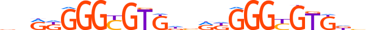 KLF10.H12INVITRO.1.PSM.A motif logo (KLF10 gene, KLF10_HUMAN protein)