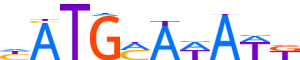 PO3F3.H12INVITRO.0.P.C motif logo (POU3F3 gene, PO3F3_HUMAN protein)