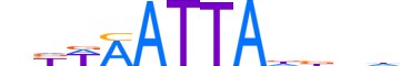 PO3F3.H12INVITRO.2.S.B reverse-complement motif logo (POU3F3 gene, PO3F3_HUMAN protein)