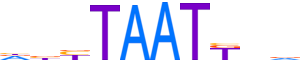 PROP1.H12INVITRO.1.P.C reverse-complement motif logo (PROP1 gene, PROP1_HUMAN protein)