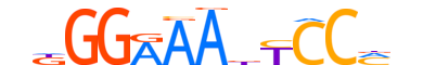 TF65.H12INVITRO.0.P.D reverse-complement motif logo (RELA gene, TF65_HUMAN protein)