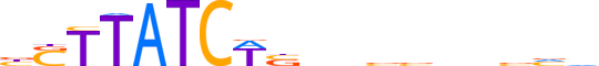 GATA1.H12INVIVO.0.P.B reverse-complement motif logo (GATA1 gene, GATA1_HUMAN protein)