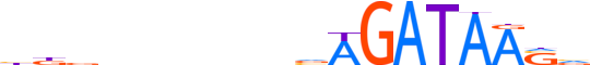 GATA2.H12INVIVO.1.P.B motif logo (GATA2 gene, GATA2_HUMAN protein)