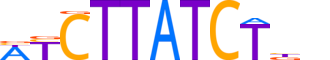 GATA3.H12INVIVO.1.SM.B reverse-complement motif logo (GATA3 gene, GATA3_HUMAN protein)