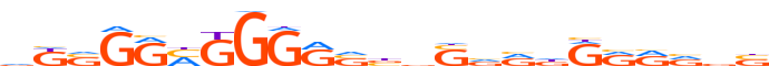 PATZ1.H12INVIVO.0.P.B motif logo (PATZ1 gene, PATZ1_HUMAN protein)