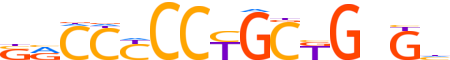 ZIC5.H12INVIVO.0.P.B reverse-complement motif logo (ZIC5 gene, ZIC5_HUMAN protein)