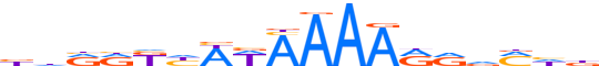 ZN350.H12INVIVO.0.P.B reverse-complement motif logo (ZNF350 gene, ZN350_HUMAN protein)