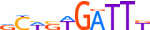 GFI1.H12INVIVO.0.PSM.A motif logo (GFI1 gene, GFI1_HUMAN protein)