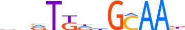 CEBPE.H12RSNP.0.P.B motif logo (CEBPE gene, CEBPE_HUMAN protein)