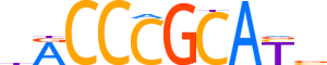 GCM1.H12RSNP.0.S.B motif logo (GCM1 gene, GCM1_HUMAN protein)