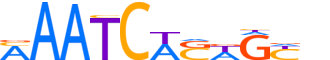 GFI1B.H12RSNP.0.PSM.D reverse-complement motif logo (GFI1B gene, GFI1B_HUMAN protein)